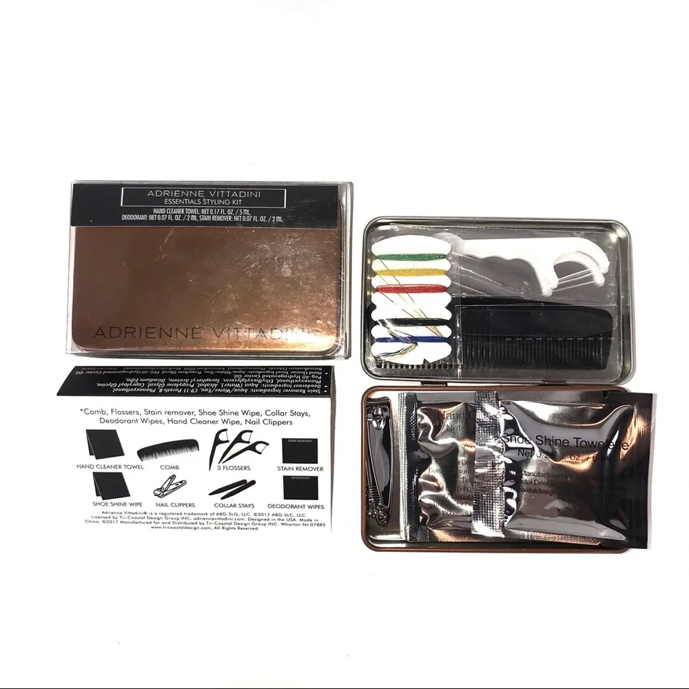 ADRIENNE VITTADINI Men’s Essentials Kit 19 Pieces NEW